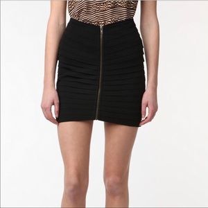Silence and Noise black mini skirt